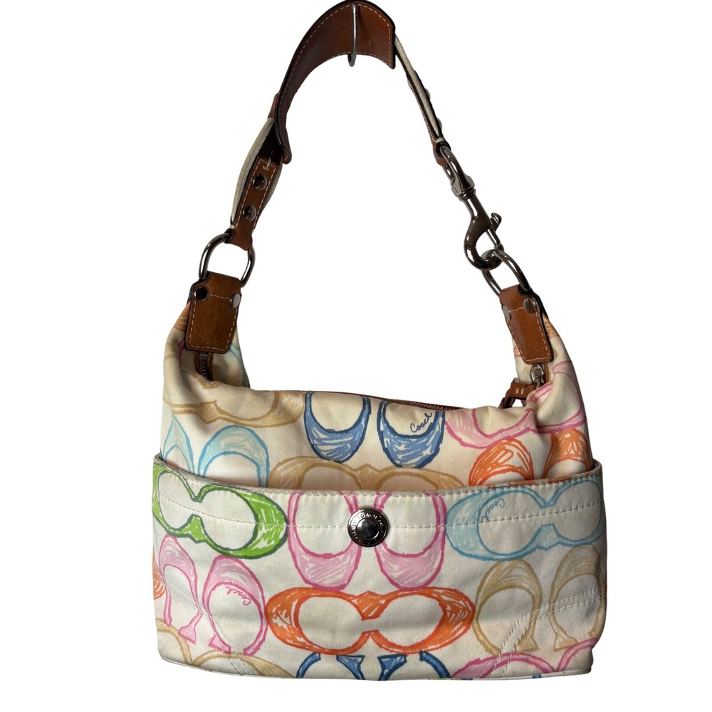 Coach Scribble Signature C Hobo Bag Y2K